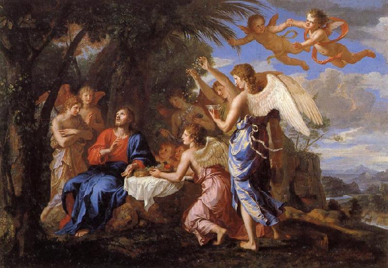  Christ Served by the Angels